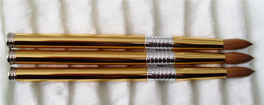 RNT-009 GS 20# Kolinsky Sable Pen Golden