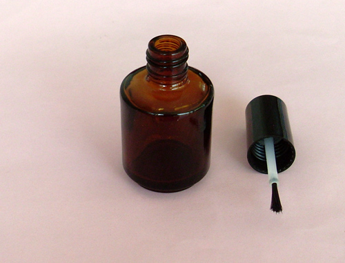 RNT-047A Brown Polish Bottle 15ml