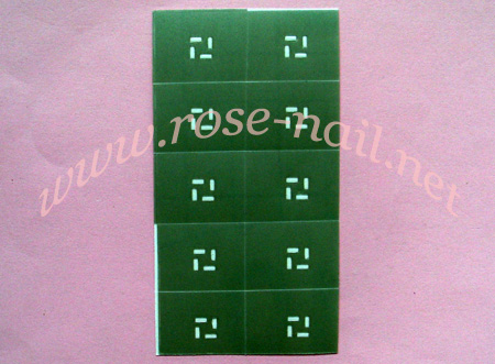 RNAD-57 Nail Art Stencil
