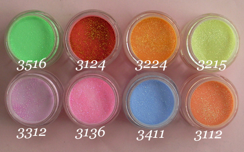 RNA-33 Glitter Acrylic Powder Set-4
