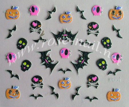 MU01 Hallowmas Nail Sticker