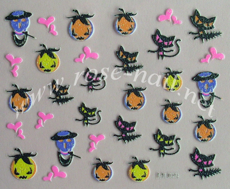 MU09 Hallowmas Nail Sticker