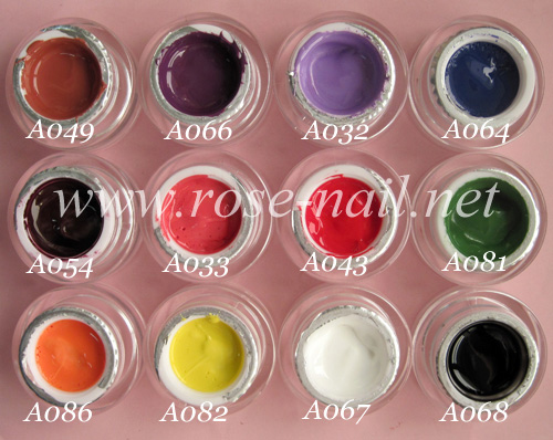 RNUG-60 Jelly Soak off Color Gel Set-1