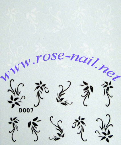 BW-D007 Nail Sticker