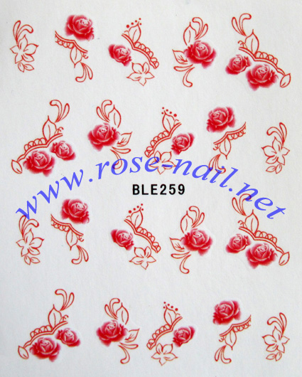 FG-BLE259 Nail Sticker