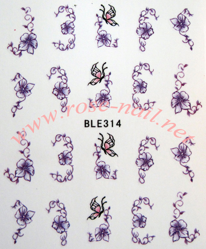 FG-BLE314 Nail Sticker