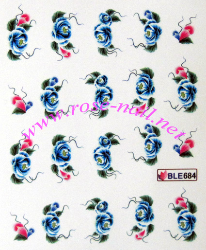 FG-BLE684 Nail Sticker