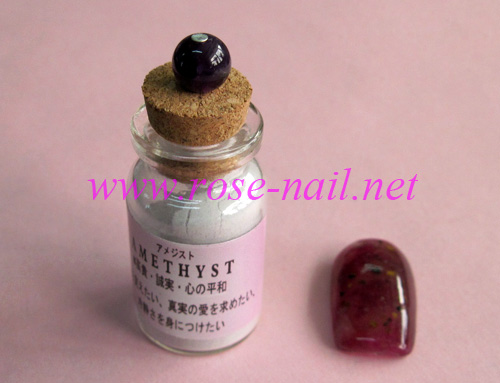 RNSF-02 Undyed Natural Stone Powder-(amethyst)