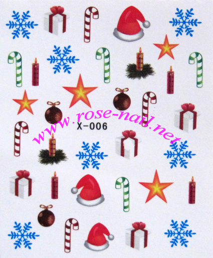 X-006 Nail Sticker