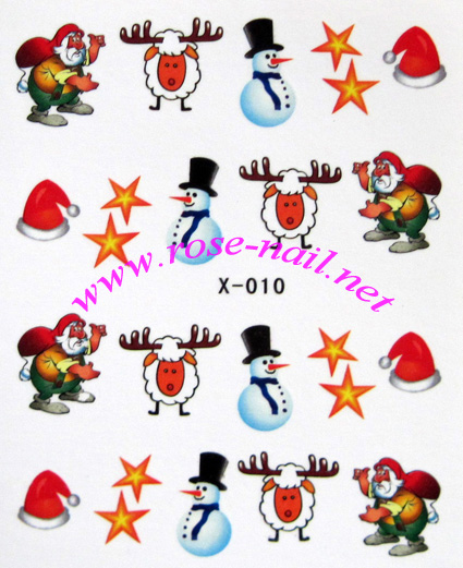 X-010 Nail Sticker