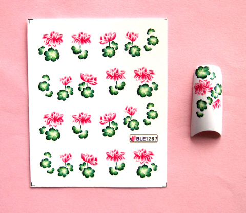 FG-BLE1267 Nail Sticker