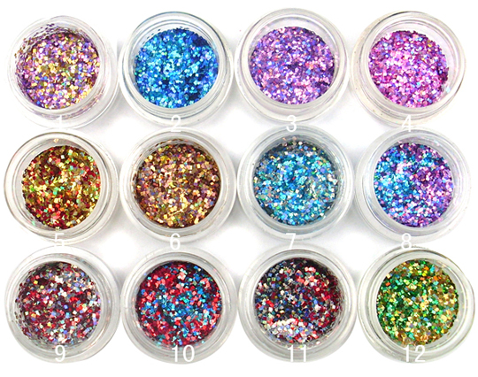 RNAG-33 1mm Colorful Nail Powder