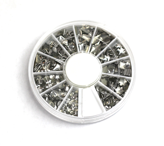 RNAR-189 Silver Metallic Flakes