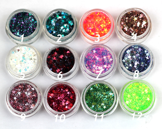 RNAG-55 Mixed Glitter Nail Powder