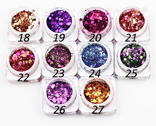 RNAG-78 Glitter Nail Powder