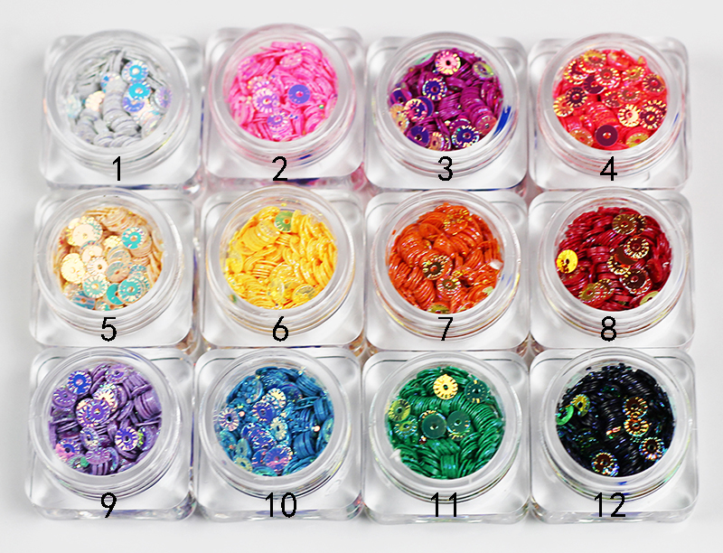 4mm Rainbow Flower Dazzling