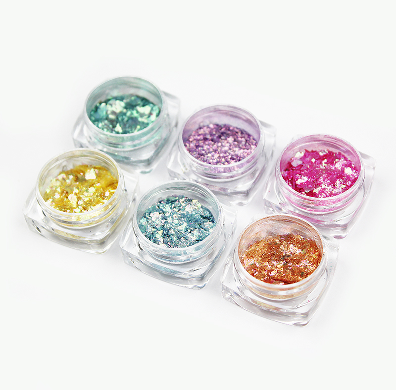 Rainbow Brocade Powder