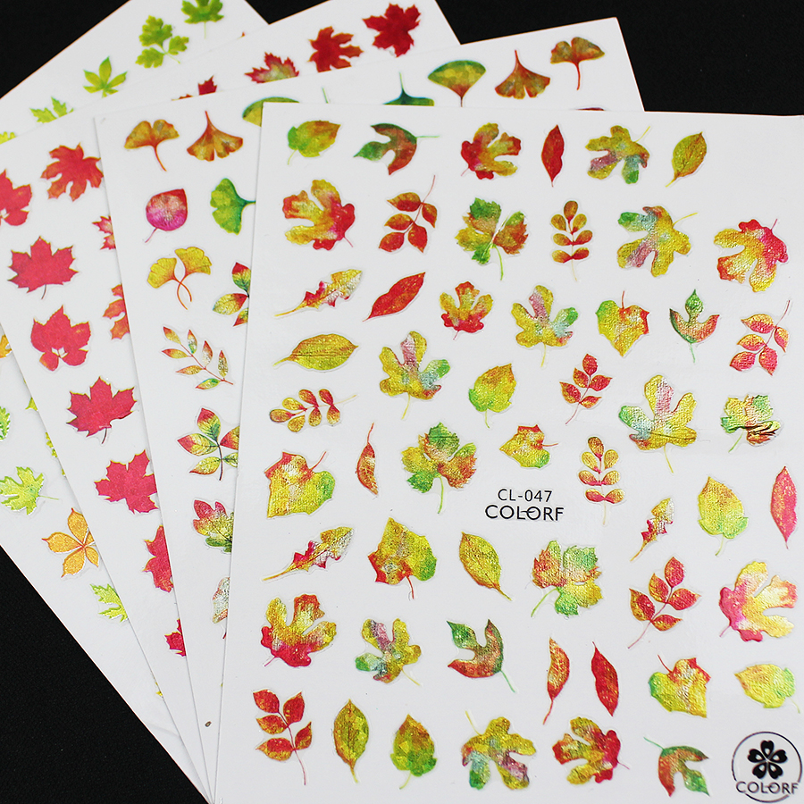 CL Series Flower Nail Stickers