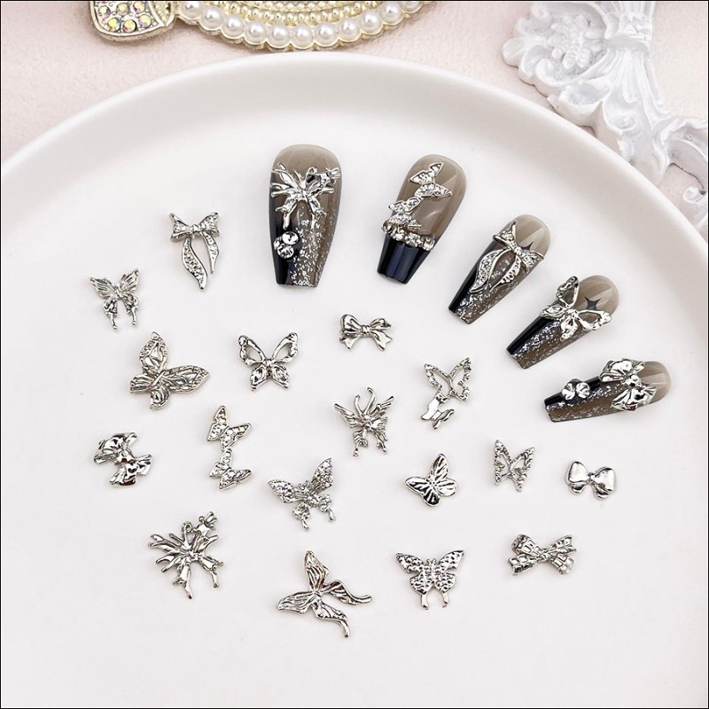D271 Internet Famous Butterfly Alloy Jewelry (set of 20 pieces)