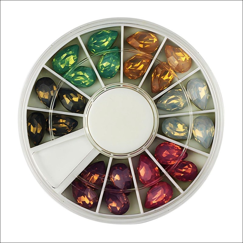 RNAR-246 Drop Nail Art Stones