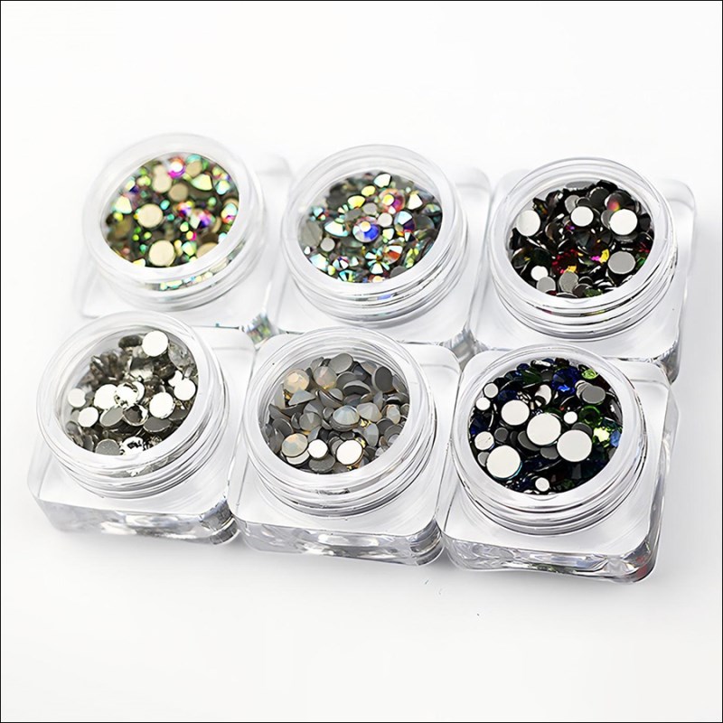 RNAR-239 Mixed Nail Art Rhinestones in set