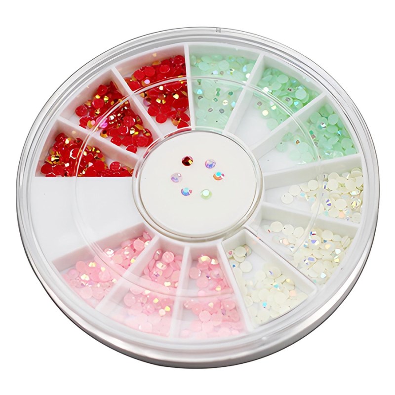 RNAR-137 2mm AB color Round Rhinestone