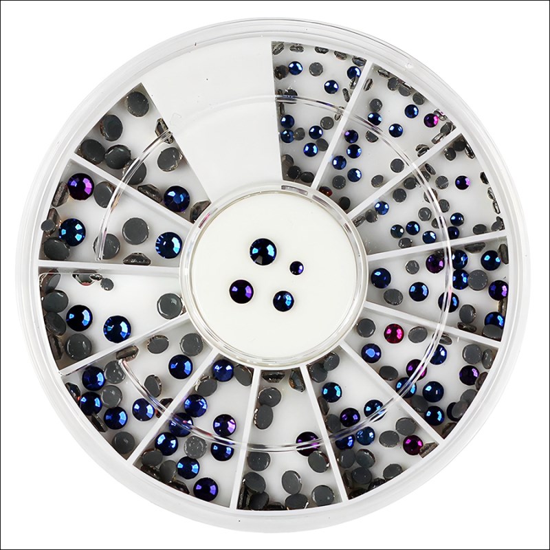 RNAR-226 Blue Blaze-colored Rhinestones