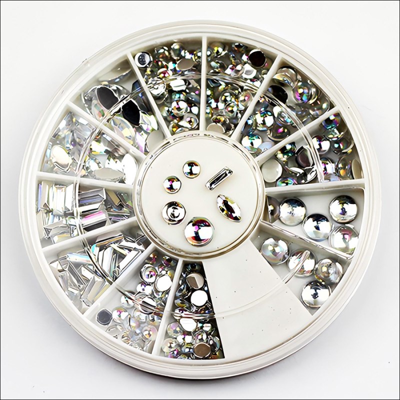 RNAR-200 Mixed AB color Nail Rhinestone