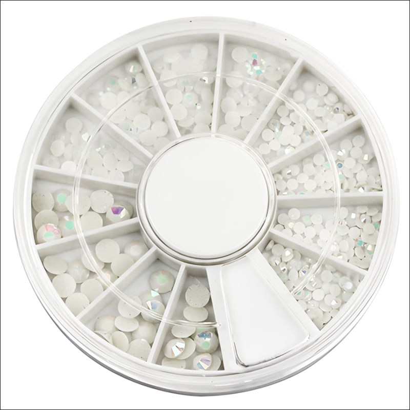 RNAR-133 White Rhinestones