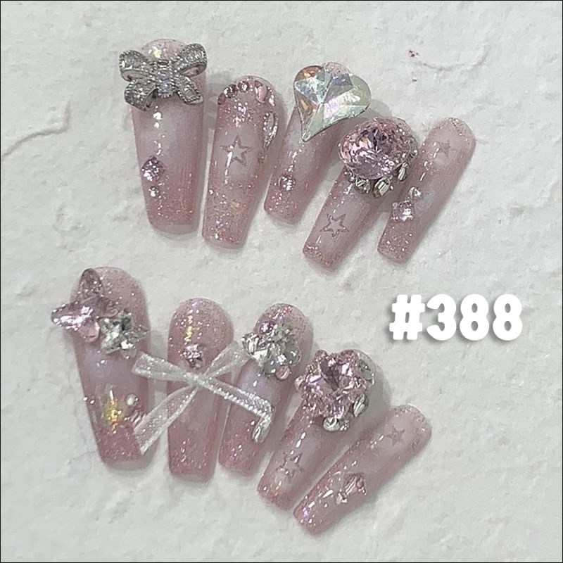 RNTIP-184 Handmade Ultra Long Trapezoid Wearing Tips Set II