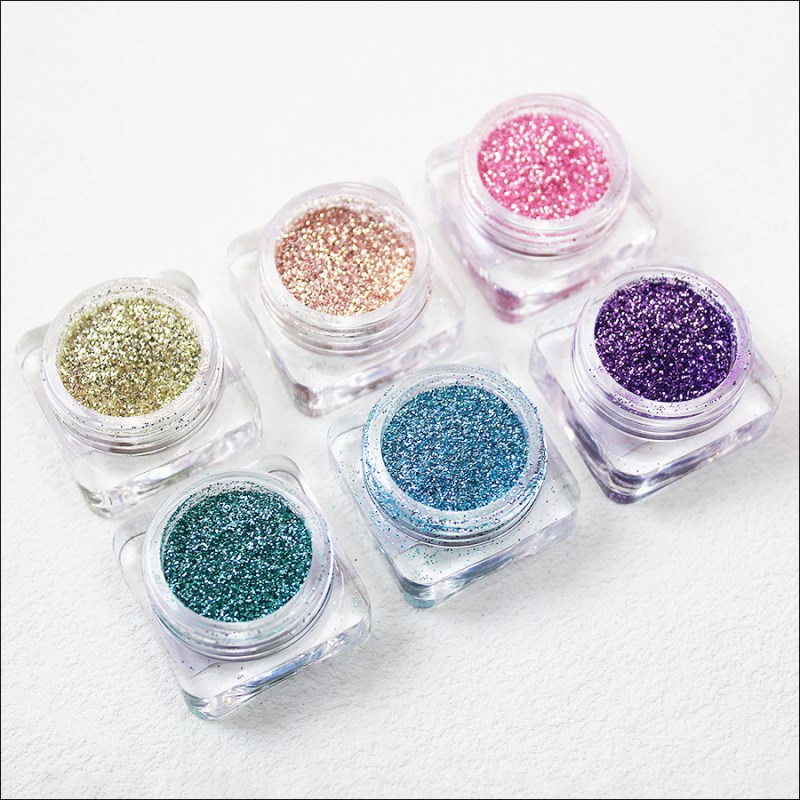 RNAG-241 Nail Art Biodegradable Glitter Powder(Canned)