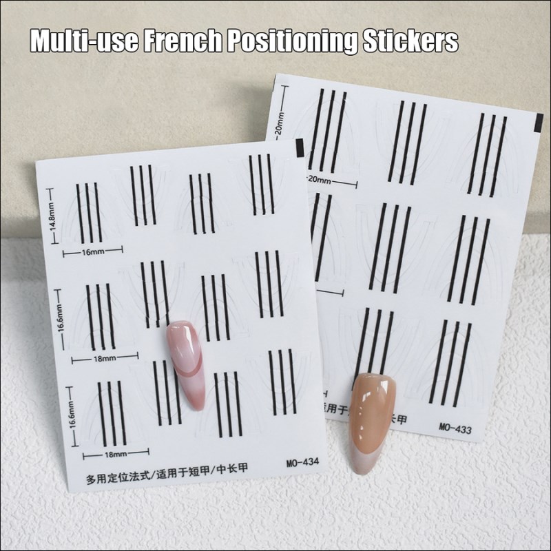 RNT-811 Multi-Use Positioning French Auxiliary Stickers