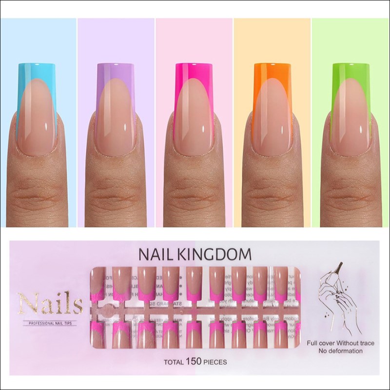 RNTIP-191 Reusable Finished French Tips