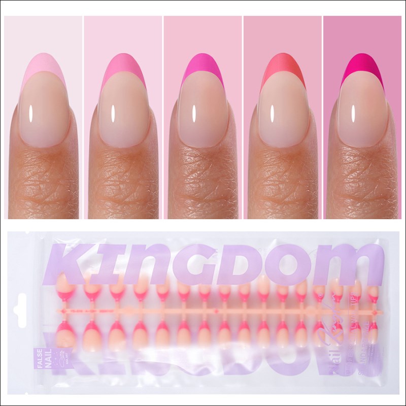 RNTIP-193 Reusable Finished Five Color French Tips
