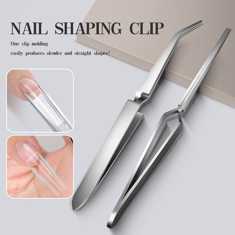 RNT-841 Multifunctional Nail Shaping Clip Nail Construction Tweezers