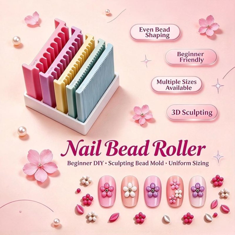 RNT-867 Nail Gel Ball Roller Set