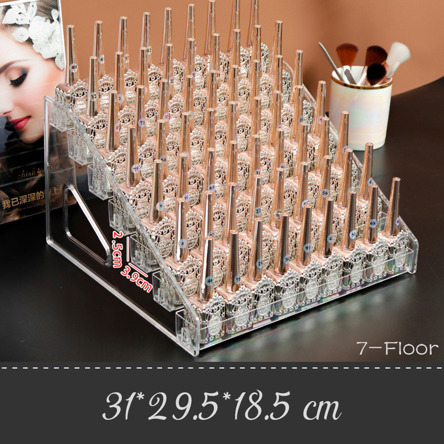 seven-floor nail polish storage