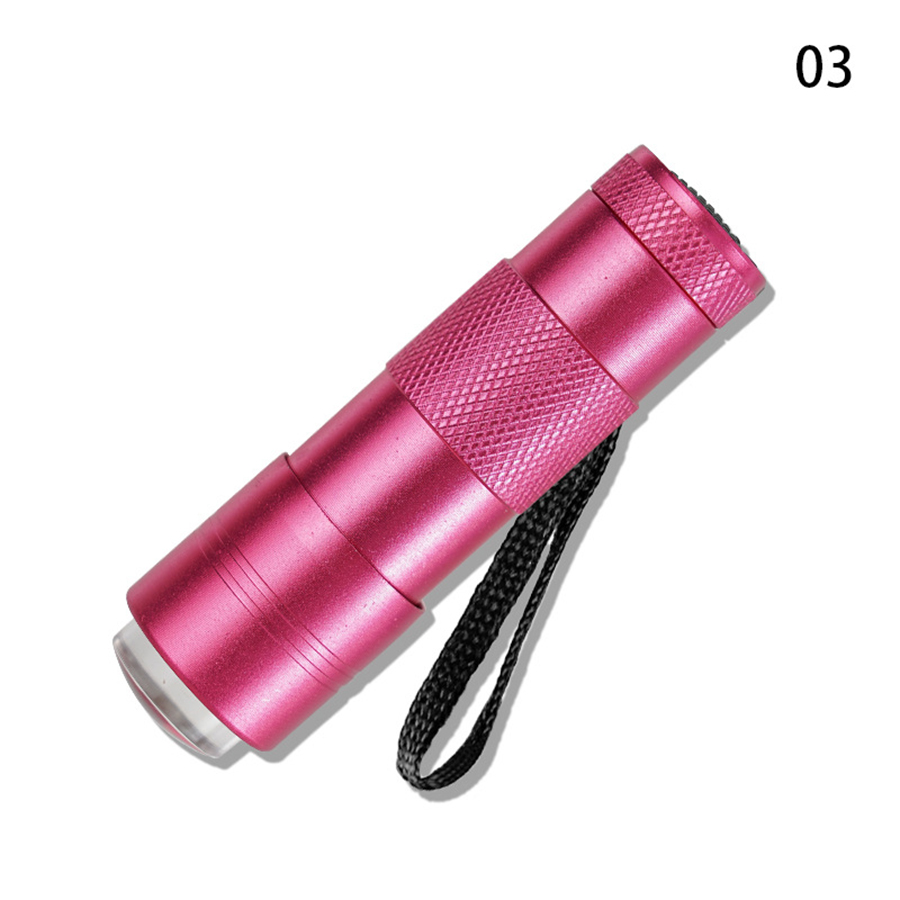 portable manicure flashlight