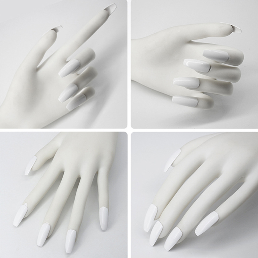 white practice fingers