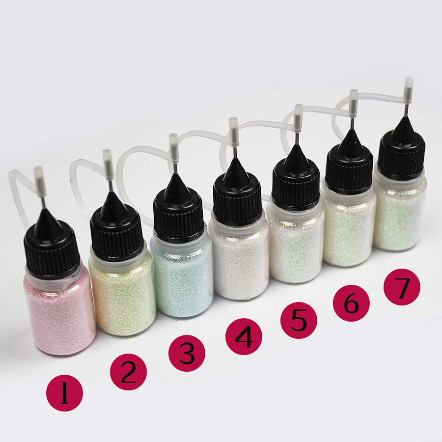 1/256 light-changing glitter powder in bottle packing