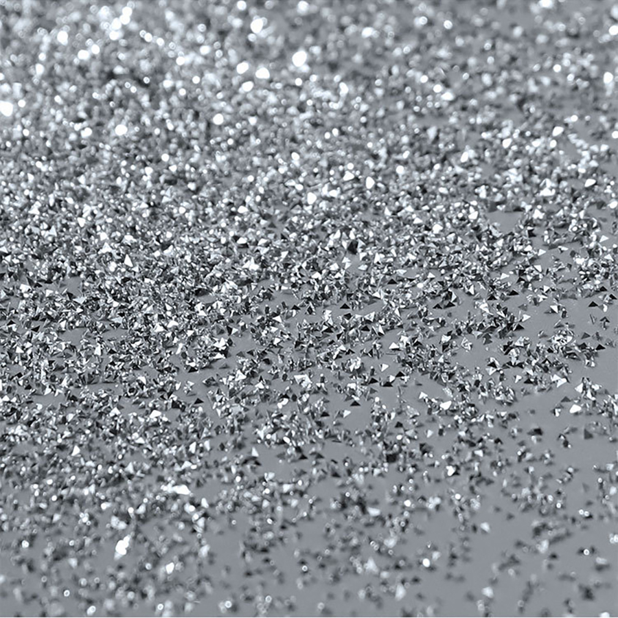 reflective broken diamond powder