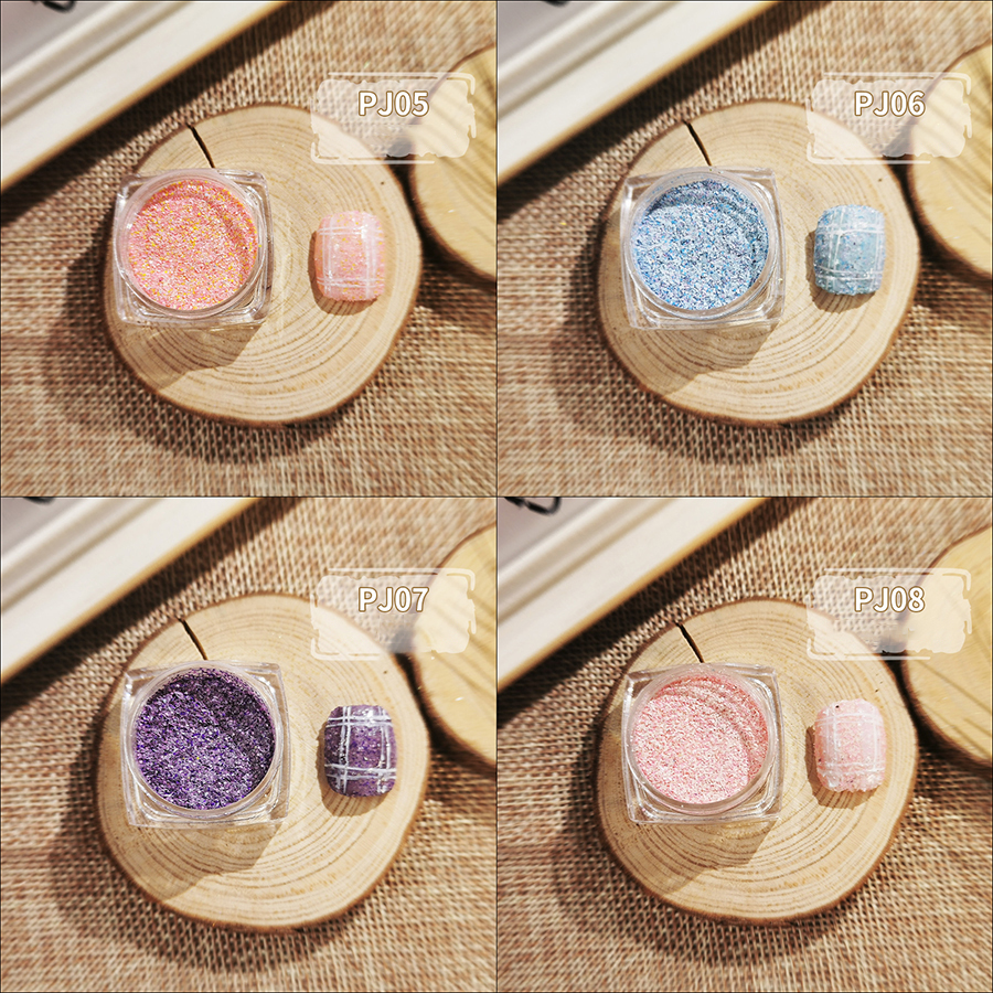 12-color knitted wool powder