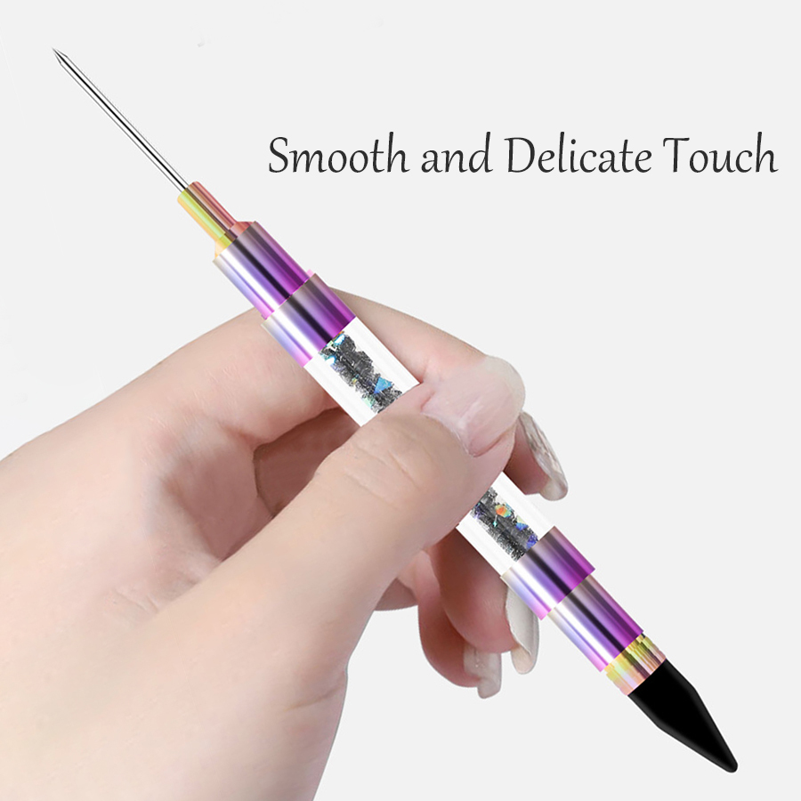 electroplated gradient color double head dotting pen