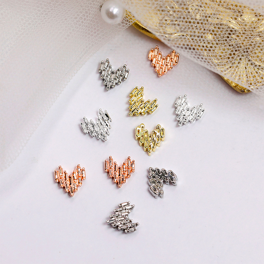 d250 heart alloy jewelry