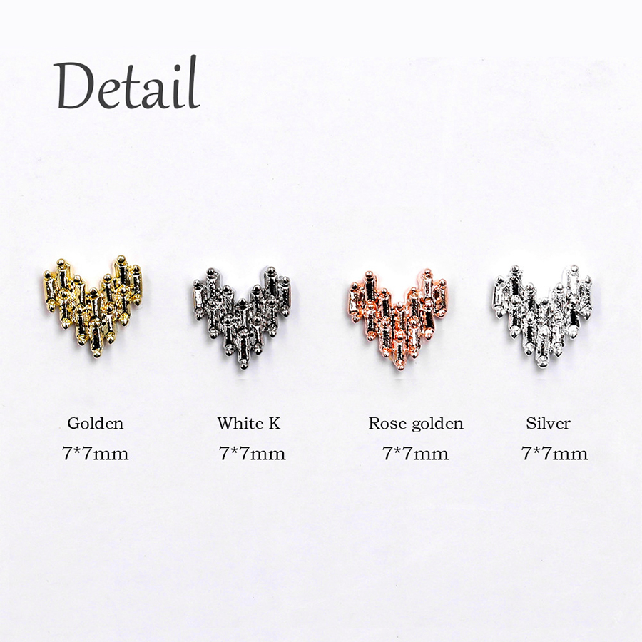 d250 heart alloy jewelry