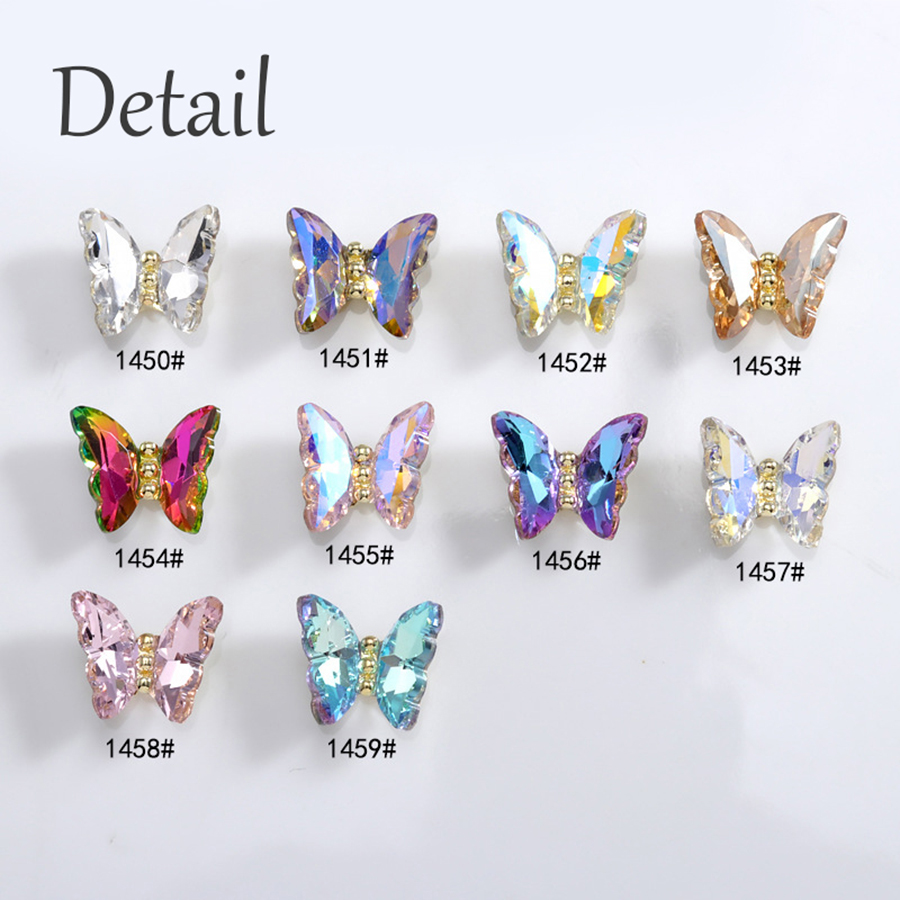 d253 transparent butterfly jewelry