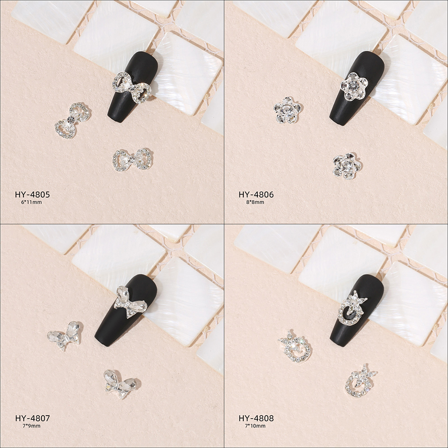 d257 alloy nail jewelry