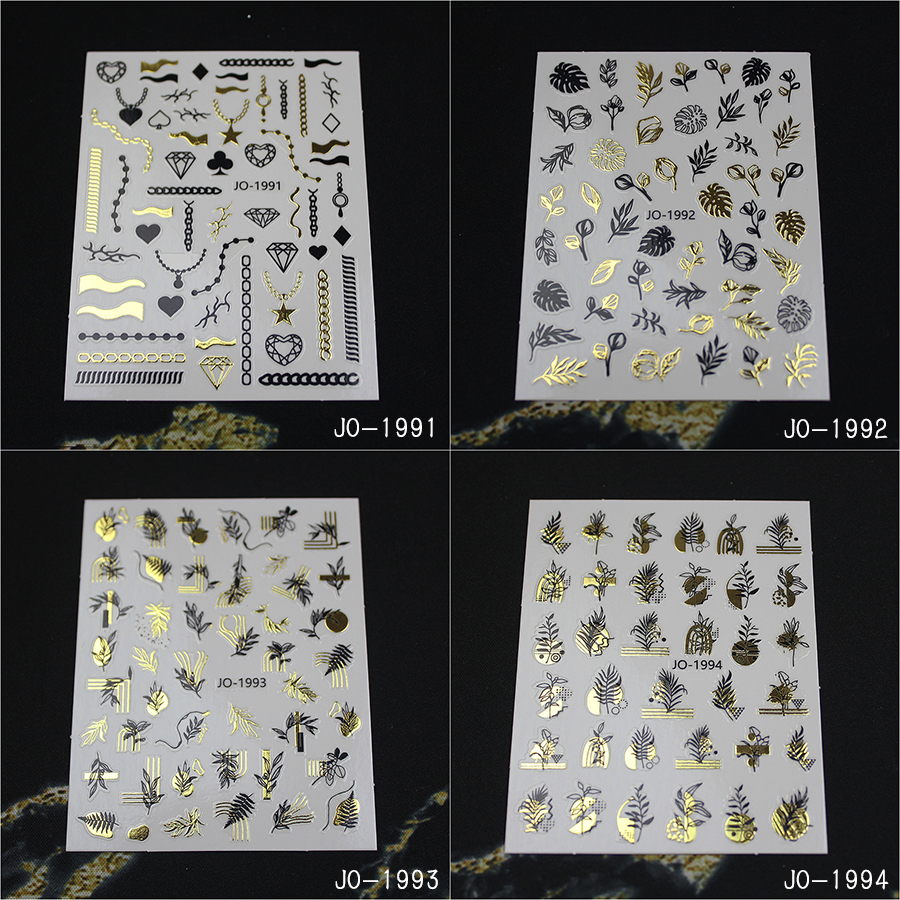 jo1987-1998 gilding nail stickers