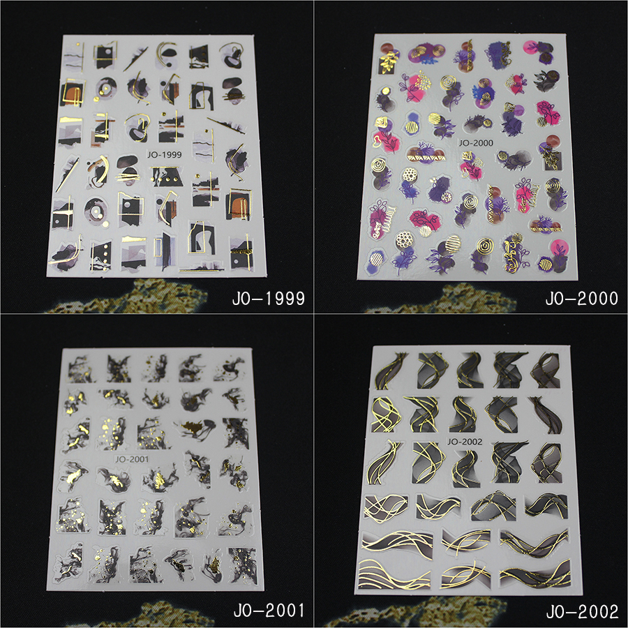 jo1999-2010 graffiti gilding nail stickers