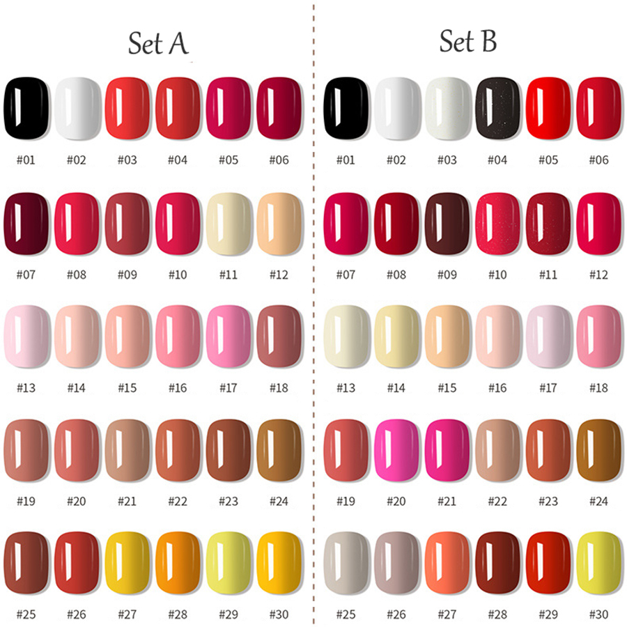 rnug-110 60-color nail polish set